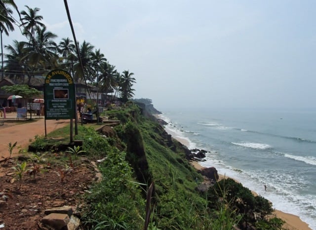 Varkala Cliff Beach