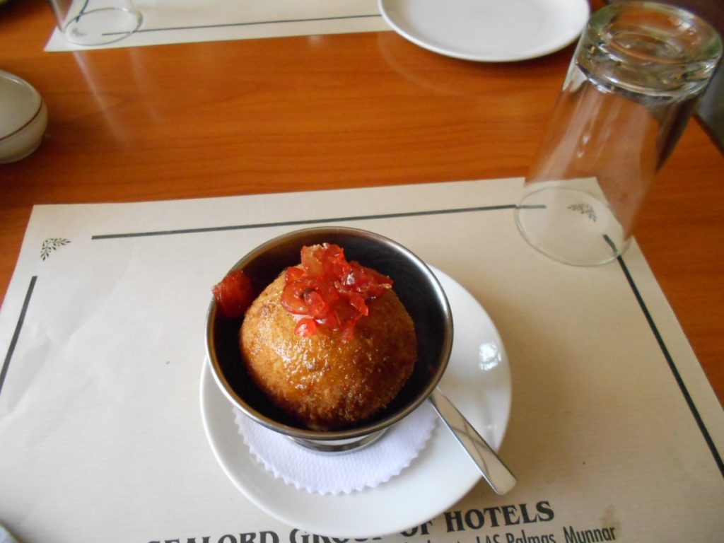 Fried Icecream at Hotel Silver Crest