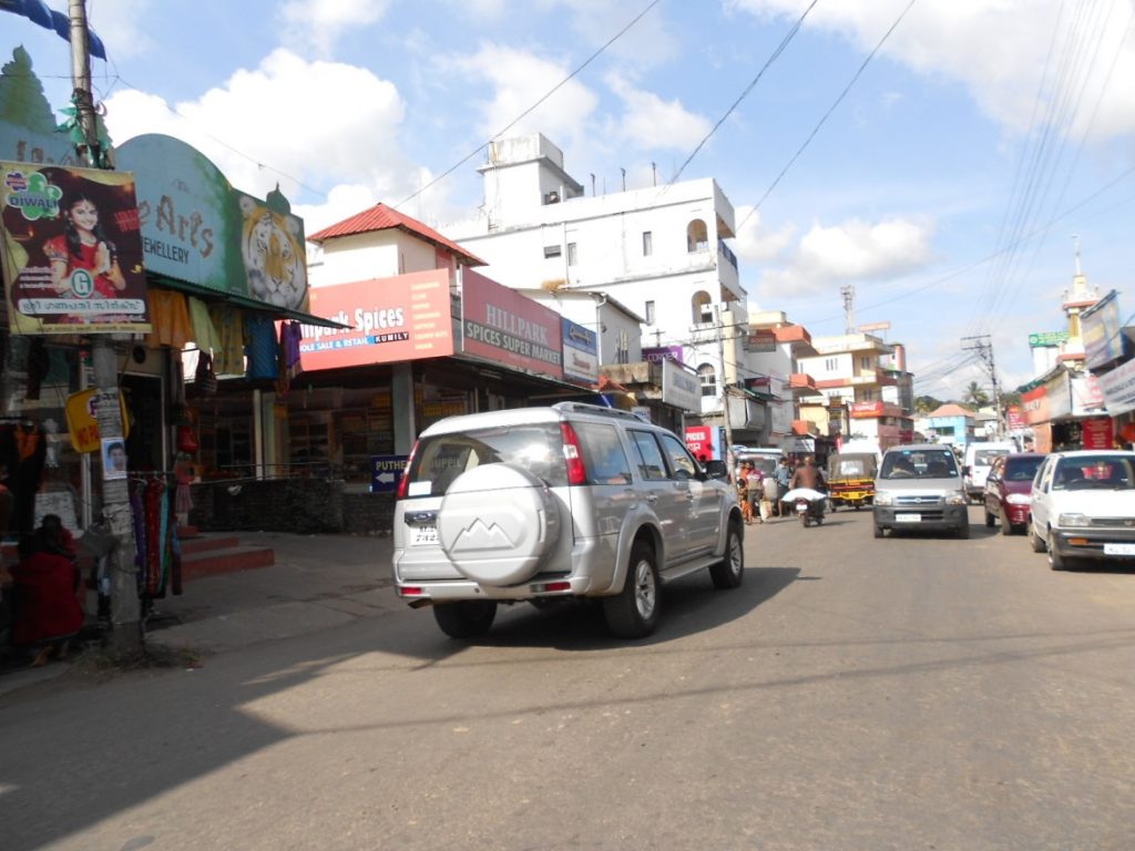 Street at Thekkady