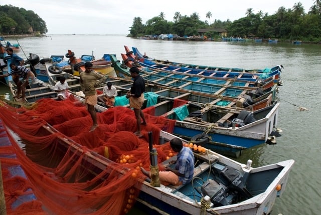 Fishermen at Mahe