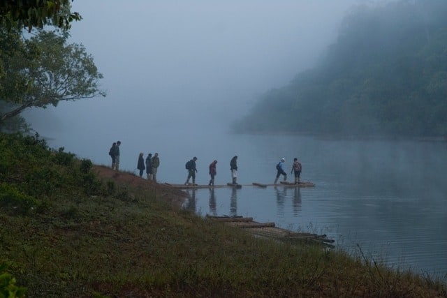 Bamboo Rafting