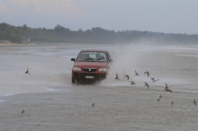 Drive in Beach Muzhuppilangad