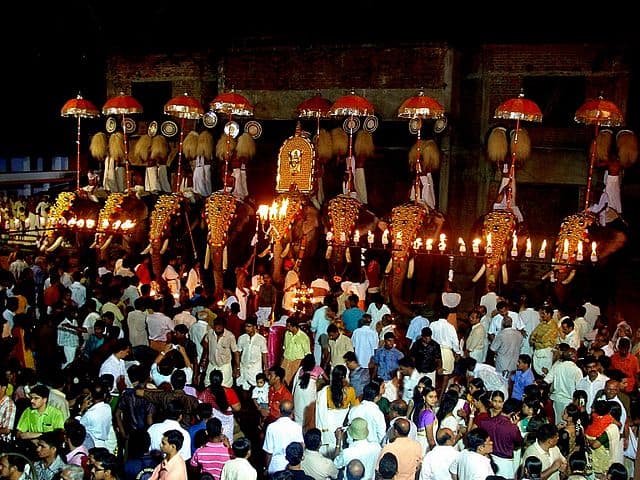 Arattupuzha Temple Pooram