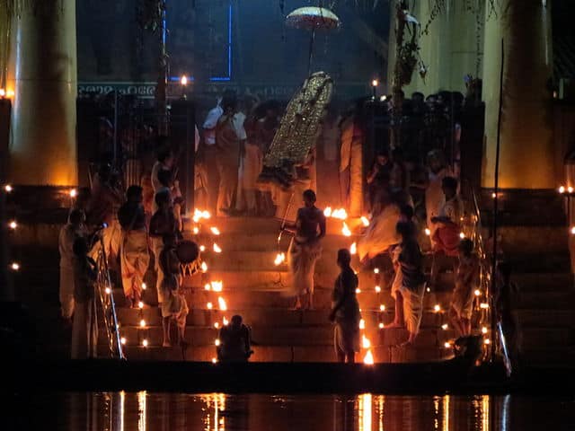 Arattupuzha Pooram Rituals - Aarattu ceremony
