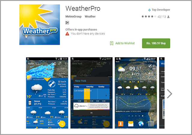 WeatherPro