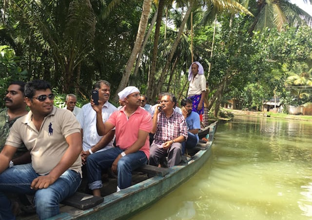 Travelling through Munroe Island