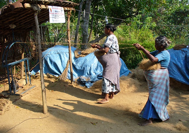 Coir Making