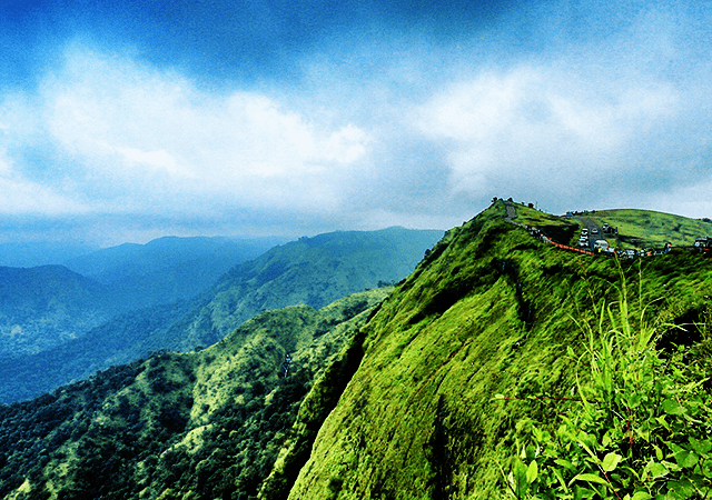 A View of Road to Parunthumpara