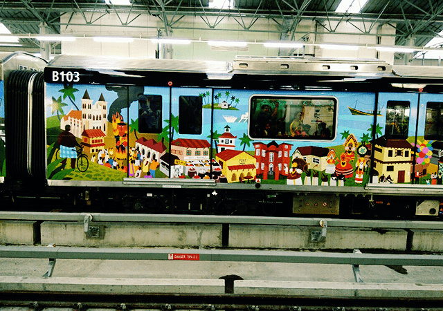 Theme Based Designs on Kochi Metro