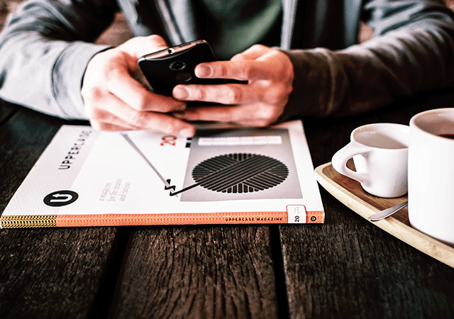 Person Busy With Mobile Phones