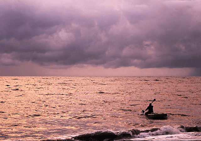 Mararikulam Beach Fisherman