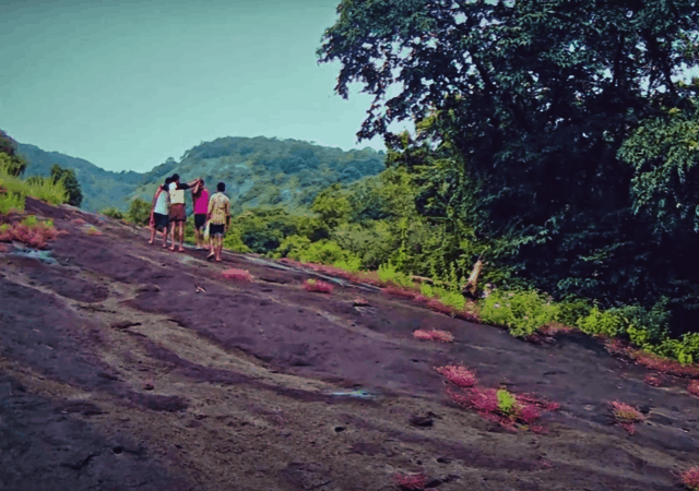 People Trekking at Aali Veena Kuthu