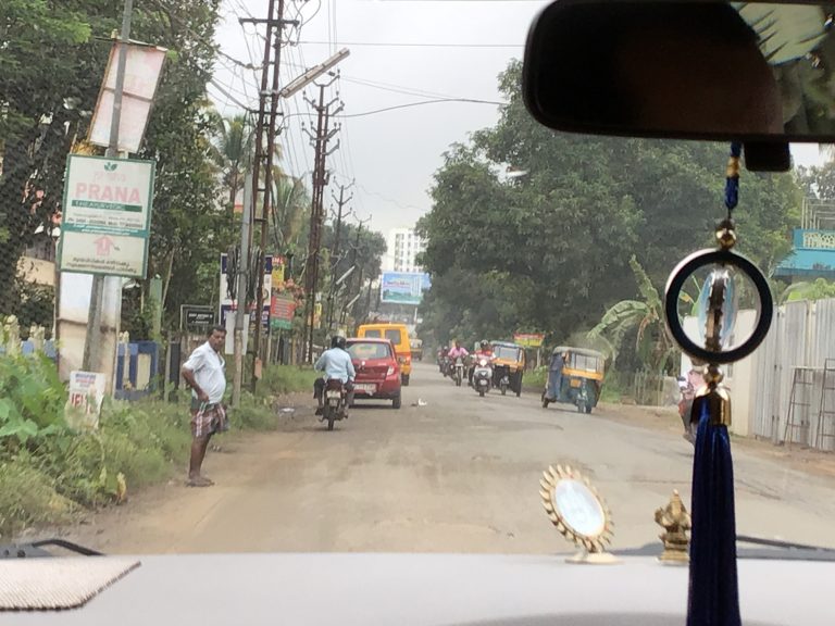 Leaving Aluva towards Munnar