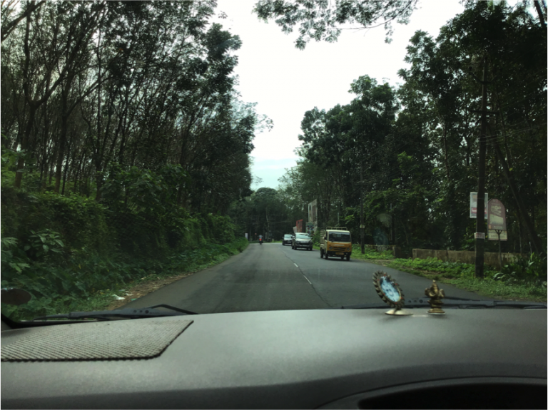 Driving towards Neriyamangalam from Kothamangalam