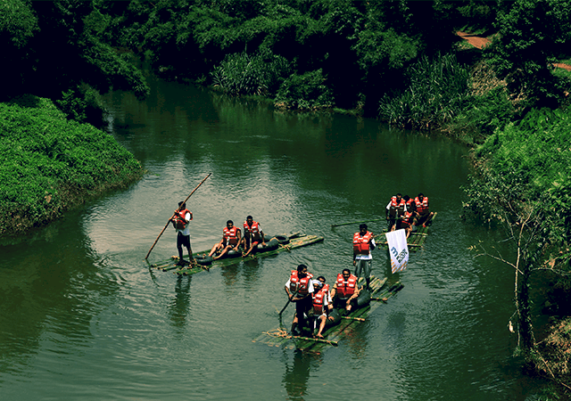 Bamboo Rafting