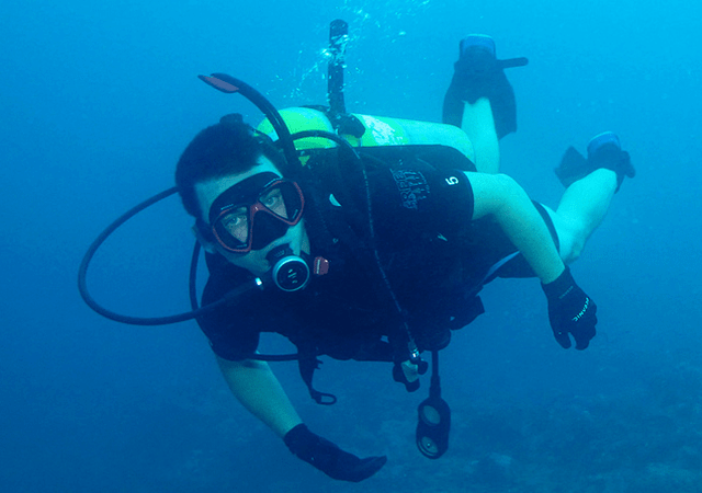 Scuba-diving