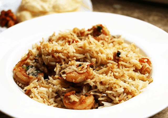 Prawn Biriyani