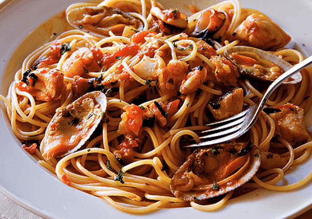 Seafood Spaghetti