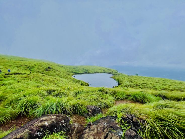 Chembra Peak trekking view – one of the best places to visit in Wayanad in summer