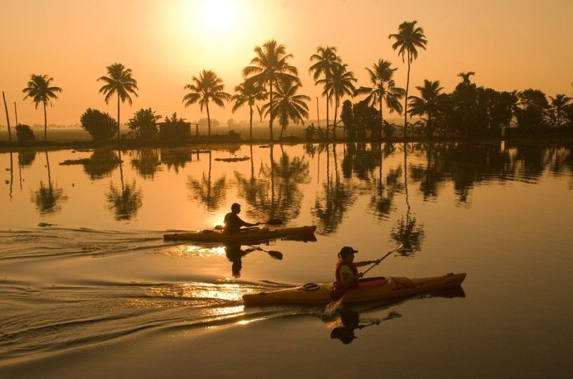 Kerala summer travel scenic landscape view