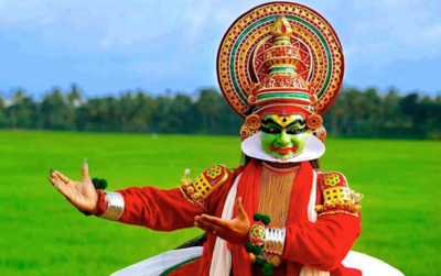 Kathakali Dancer